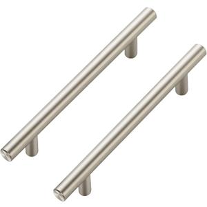 Ravinte 60 Pack | 7.38'' Cabinet Pulls Brushed Nickel Stainless Steel Kitchen Drawer Pulls Cupboard Pulls Cabinet Handles 7-3/8Length with 5 Hole Center