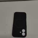 Miracase Compatible with iPhone 16 Case, [Soft Anti-Scratch Microfiber Lining], Compatible with MagSafe, Liquid Silicone Case Shockproof Drop Protection Phone Case for 16, Black