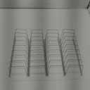 4 Pack Pot Lid Holder Kitchen Pot Lid Organizer Cabinet Rack Suitable for Bakeware, Dish, Plate, Pots & Pans, Cutting Boards, Serving Trays, Reusable Containers in Cabinet Pantry (Silver)