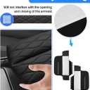 Autorder Center Console Cover for 2023-2025 2026 Mazda CX-50 CX50 Accessories Armrest Cover Leather Armrest Cushion Anti-Scratch Protector with Pockets
