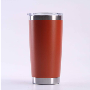 Travel Mug With Insulated Coffee Mug Automobile Mug Insulation Cold Preservation Mug Car Mug Stainless Steel Beer Mug-20Oz-Red_20Oz