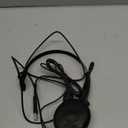 USB Headset with Microphone for PC & Laptop - Noise Reduction On-Ear Wired Headphones with in-Line Volume Control, Call Answer Button for MS Teams, IP Phones, Work, Zoom, Skype (Black)