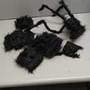 Nirohee Halloween Decorations Outdoor,6 Pack Giant Spider Halloween Party Decor Large Outside Decorations,Scary Spiders with Bendable Legs for Lawn,Yard,Spider Web,Wall,Window (1 ft - 3 ft)