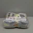 Dog Car Seat - Memory Foam Dog Booster Seat for Small Dogs Up to 25lbs-Elevated Pet Car Seat with Storage Pockets and Dog Seat Belt-Soft Pet Travel Bed for Front & Back Seats-Removable Washable-Grey