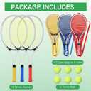 12 Pcs Tennis Rackets for Adult Recreational 12 Players 27'' Tennis Racket Set with 6 Balls Lightweight Tennis Rackets Bulk for Women Men Tennis Training and Beginner with Overgrip and Bag, about 27"