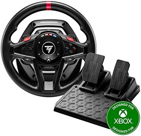  Thrustmaster T128X, Force Feedback Racing Wheel with Magnetic Pedals (Compatible with Xbox Series X|S, Xbox One, PC) : Video Games