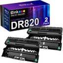 E-Z Ink Compatible Drum Unit Replacement for Brother DR 820 DR820 DR-820 Compatible with MFC-L5900DW HL-L6200DW HL-L5100DN MFC-L5800DW MFC-L5700DW HL-L5200DWT MFC-L6700DW HL-L5200DW (2 Drum Unit)