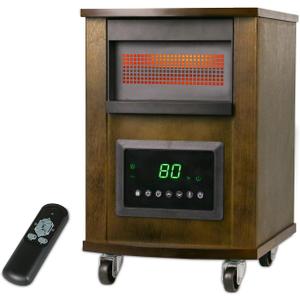 Infrared Heaters for Indoor Use 1500W Space heater with 3 Heat Settings Remote Overheat and Tip-over Proteciton Child Lock 12H Timer Electric Heater Indoor WEWARM