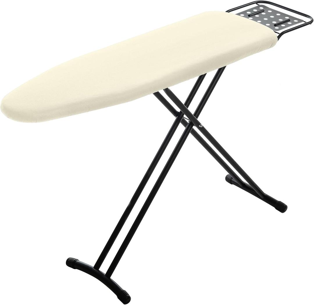 Ironing Board Full Size, RAINHOL Ivory 43x13 Compact Iron Board