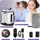 Cold Therapy Machine with Programmable Timer, Portable Ice Machine for Hip After Surgery, Hip Replacement Pad Recovery System, Extended Coverage Back/Full Knee