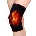 Heated Knee Brace Wrap 3 Adjustable Temperature Thermal Therapy Heated knee pad with USB Adapter Heating Pad for Arthritis Pain Relief (No Battery)
