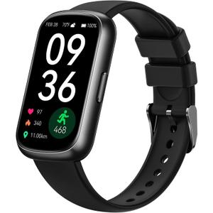 Health Fitness Tracker for Men Women: Activity Trackers with 24H Heart Rate Monitor Blood Oxygen Sleep Tracker Calorie Step Counter 5ATM Waterproof Fitness Smart Watches Compatible with iPhone Android