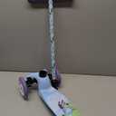 Bluey 3D Kick Scooter for Kids, Self-Balancing 3 Wheeled Light Up Scooter with Extra Wide Anti-Slip Deck, Rear Brake, Lean to Steer, Lightweight Design, for Kids 3 and up, 75 LB Limit