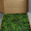 9ft Christmas Cedar Garland with Soft Thickness Pine, Artificial Green Faux Cedar Pine Garland for Mantle Fireplace Indoor Outdoor Holiday Party Home Decoration2 Pcs