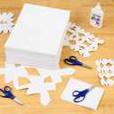 Colorations Lightweight Construction Paper - 500 Sheets - 9 in. x 12in. - White