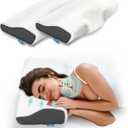 Derila Memory Foam Pillows (Pillow, Standard (19.7" x 11.8" x 3.9"))