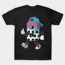 Soccer 9 Year Old Ice Cream Drip Youth 9th Birthday Boy 9 T-Shirt (L, Black)