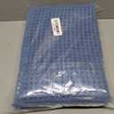 MIULEE Set of 2 Waffle Bathroom Rugs, Boho Bath Rugs Non Slip Washable, Super Absorbent Bath Mats, Ultra Soft Rubber Backed Shower Mats for Bathroom Floor, Tub and Shower, Blue, 18x30 Inch