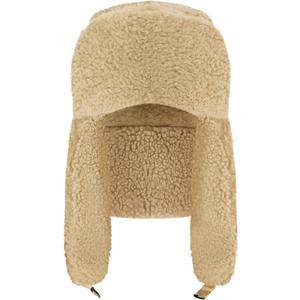 Spyder Women's Super Soft Sherpa Trapper Hat (Beige)