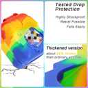 YouKnow Silicone Case for Bitzee Disney Interactive Toy Digital Pet and Case, Protective Skin Sleeve for Bitzee Virtual Electronic Pets Accessories (Case Only) (Colorful)