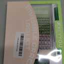 KEYYOU Angel lash Clusters Kit Lash Extension Kit C Curl 144Pcs Eyelash Extension Kit Wispy Natural Invisible Band Lash Kit with Waterproof DIY Lash Extension Kit at Home(Angel-D-8-18MIX)