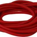 Guyker Natural Latex Rubber Tubing Tube 1/8" (3mm) ID x 1/4" (6mm) OD Speargun Band Slingshot Catapult Tube Rubber Hose 5M Length, Red