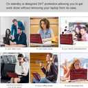 Laptop Case Cover for HP Fortis 14 G10 Chromebook/Fortis 14 G11 Chromebook/Fortis 14 G11 Chromebook Enterprise with Portable Bag with Bag Handle,Black