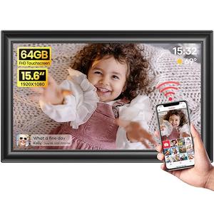 Frameo 15.6" Digital Picture Frame, Smart WiFi Digital Photo Frame