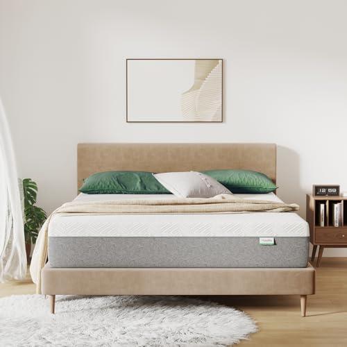Novilla Twin XL Mattress, 10 Inch Gel Memory Foam XL Twin Mattress for Cool Night & Pressure Relief, Medium Plush Mattresses in a Box, Bliss