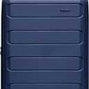 Traveler's Choice Pagosa Hardshell Expandable Luggage with Spinner Wheels, Navy, 26-Inch Medium