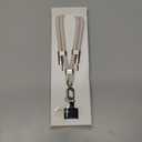 TORRAS Phone Lanyard Crossbody with 2 Phone Tabs, Adjustable Anti Theft Strap for All Cellphone, Premium Metal Buckles, Skin-Friendly, Universal Cellphone Neck lanyard for Travel Essentials, Beige