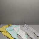 Gerber Baby Boys 4 Pack Sleep 'N Play Footie (3-6 Months, Animals Green)