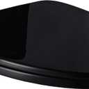 Woodbridge Toilet Seat with Cover, BLACK, Slow-Close, Quick-Release for Easy Cleaning.Seat-05