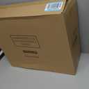 File Organizer Storage Box - 18.9 x 14.6 x 6.3 Inch X-Large, Portable Locking Storage Totes with Dual Combination Locks for Cash, Documents & Valuables - Silver