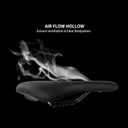 Comfortable Bike Seat Cushion for Men Women with Dual Shock Absorbing Ball Memory Foam Waterproof Bicycle Saddle Fit for Road Bikes