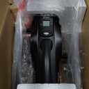 Lifepro FlexStride Under Desk Elliptical Exercise Machine – Compact Motorized Pedal Exerciser - Black
