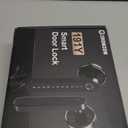 IRONZON Fingerprint Door Lock with Mini G2 Gateway for Tuya 2.4G for Home Hotel Office Apartment Bedroom Black