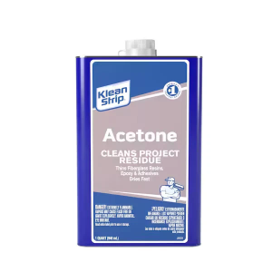 Acetone Cleans Projects Residue One Quart 946 Ml