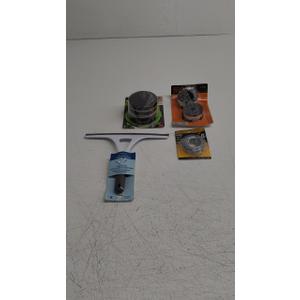 Set of 4 for Home (Grout Cleaner, Galvanized Steel Wire, Automatic Feed Spool, Furniture Slides)