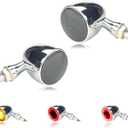 Universal Rear LED Turn Signals 12V Motorcycle Bullet Brake Taillights Chrome Running Lights Compatible with Kawasaki Honda Harley XL883 Suzuki Ducati Yamaha Triumph (Red / Amber)