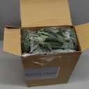 Zeyune 120 Pcs Eucalyptus Leaves Stems Artificial Silver Dollar Eucalyptus Wedding Bouquets Greenery Arrangements Faux Stems Seeded Eucalyptus Faux Wedding Decor, 3 Kinds