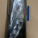 Bio Bidet SlimEdge Bidet Attachment for Toilet, Non Electric, Dual Nozzles for Front and Rear Cold Water Wash, Adjustable Water Pressure, White (1 Pack)