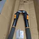 Fiskars Power-Lever Extendable Lopper, 2X Cutting Power, Precision-Ground Blade, 25"-37", Black & Orange