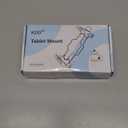 KDD iPad and Phone Tripod Mount Adapter with Ball Head, iPad Holder for Tripod, 360 Rotatable Tablet Clamp Mount fits iPad Pro 12.9, Air Mini 3 4, Galaxy Tab, Surface Pro, Selfie Stick(5.3-10.6") (Black)