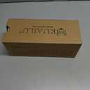 KuaiLu Flip Flops for Women With Arch Support Ladies Soft Yoga Mat Cushion Platform Thong Sandals Dressy Womans Lightweight Summer Slip On Beach Flip Flop Sandles, Black US6