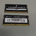 CORSAIR Vengeance SODIMM DDR5 RAM 64GB (2x32GB) 5200MHz CL44 Intel XMP iCUE Compatible Computer Memory - Black (CMSX64GX5M2A5200C44)