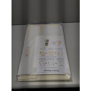 Eco-Friendly Pet Casket - Biodegradable Cardboard Coffin for Mid-Sized Pets up to 15lbs-33lbs (21.6" L) for Dog, Cat, Rabbit Thoughtful Memorial & Burial Box