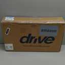 Drive Medical Bathroom Safety Shower Tub Bench, Aluminum, Chair Color: White