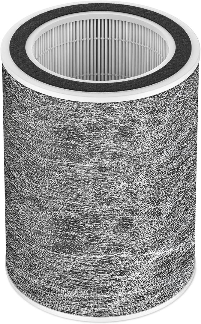 HP202 Replacement Filter Compatible with Shark HP201 HP302 HP301 AP1000 HP200 HC501 HC502 Air Purifier MAX Replacement Filter H13 True HEPA, Part # HE2FKBASMB, HE2FKBAS, HE2FKPET, HE2FKPRO (1 Pack)