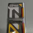 Hydraulic Seal Installation Tools, Hydraulic Cylinder Piston Repair Seal Kit, U-Cup Rod Seal Installation Tool Kits Upgraded Seal Twistor Install Tool Set (3 PCS)